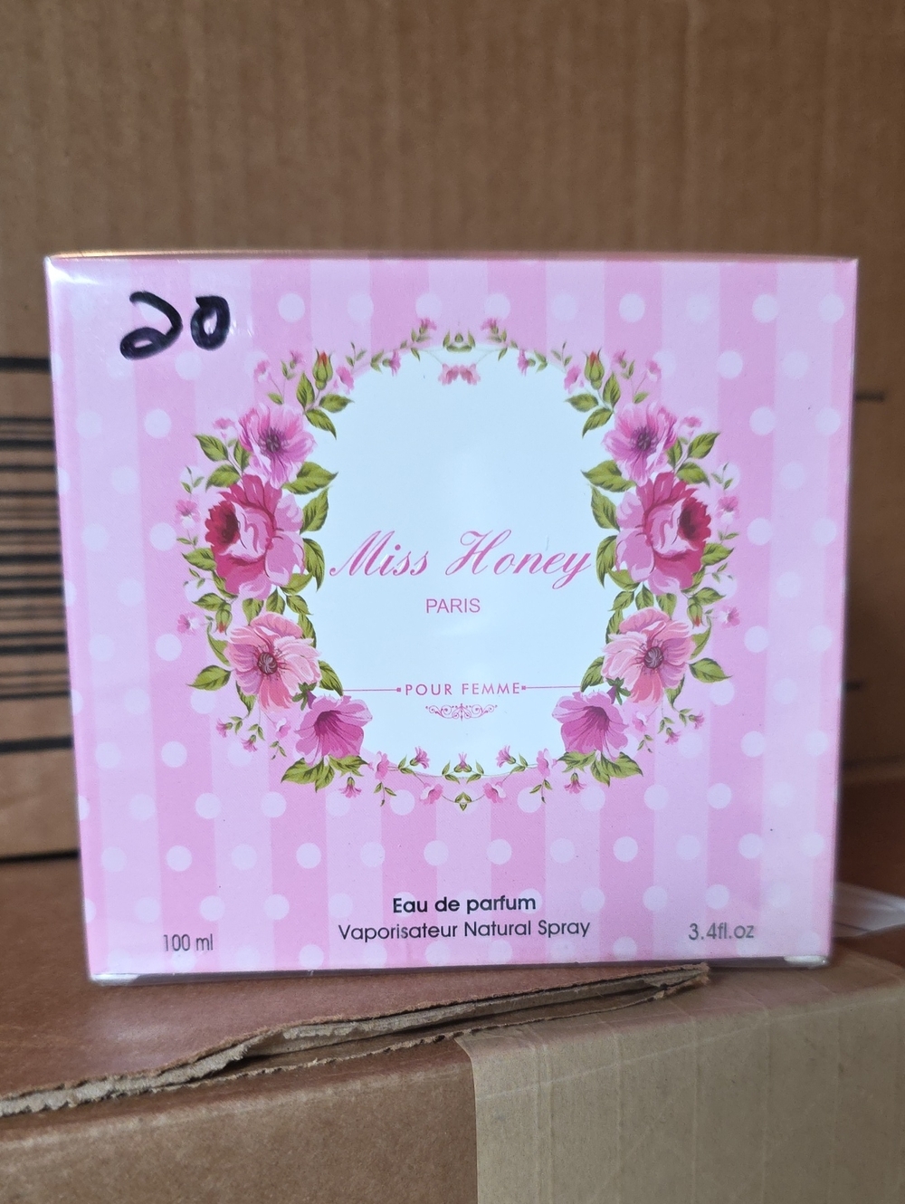 Miss Honey Paris Eau de Parfum - Pink Floral Box